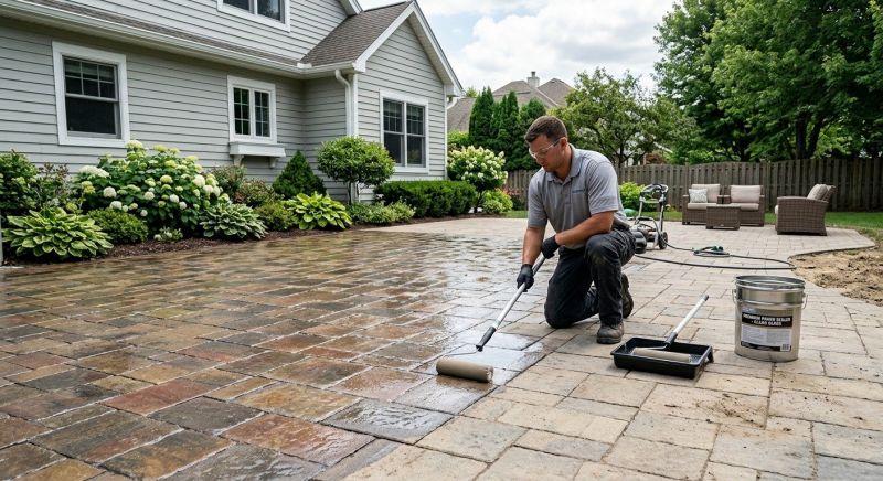 Concrete Patio Sealing in Gig Harbor, WA