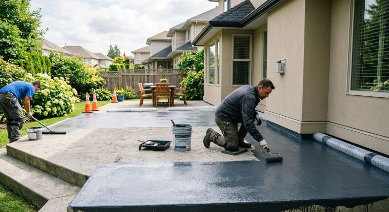 Concrete Patio Sealing in Seattle, WA