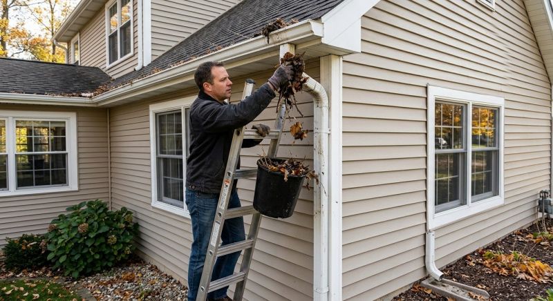 Downspout Blockage Removal in Boulder, CO