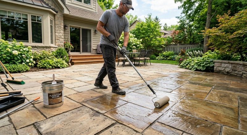 Flagstone Sealing in Seattle, WA