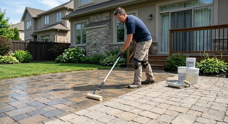Flagstone Sealing in Puyallup, WA