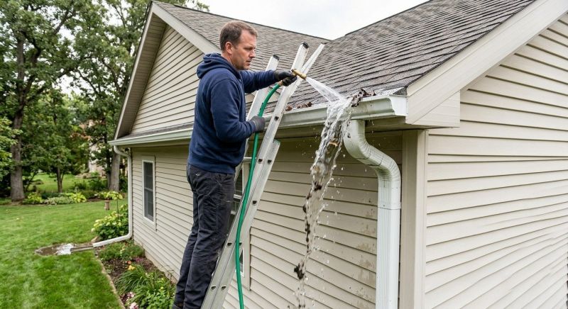 Garage Gutter Cleaning in Baltimore, MD