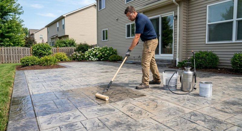 Sidewalk Concrete Sealing in Bellevue, WA