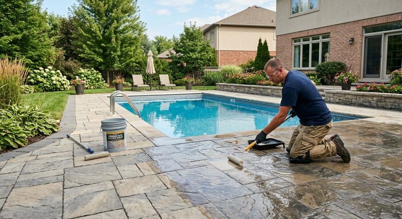 Hardscape Sealing in Renton, WA